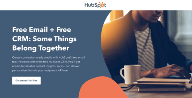 домашняя страница электронной почты hubspot